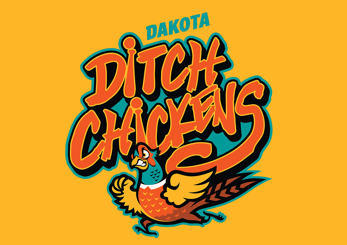 Bismarck Larks pay tribute to hunting with Dakota Ditch Chickens alternate identity